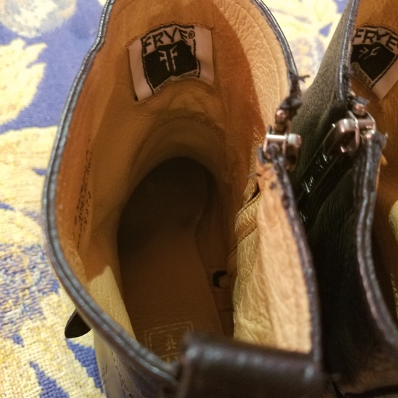 Black Frye Ankle Boots - Picture 7 of 12